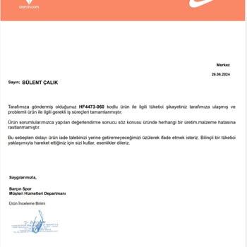 Nike Barçın Sur Yapı Bursa Rengi Solan T-shirt