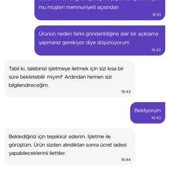 Getir Canlı Destek İlgisizliği