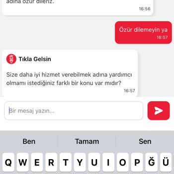 Tıkla Gelsin Sebepsiz İptal Para İadesi Yok