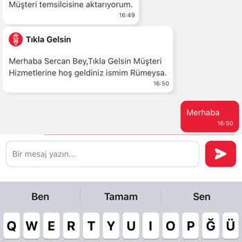 Tıkla Gelsin Sebepsiz İptal Para İadesi Yok