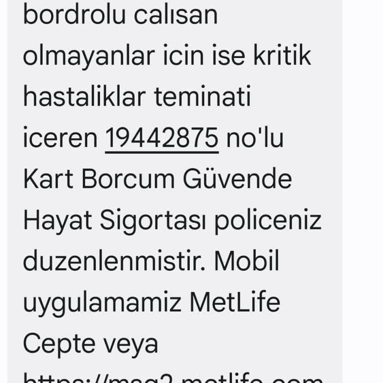 Metlife Emeklilik Ve Hayat Sigorta Yapmış, İptalini İstiyorum