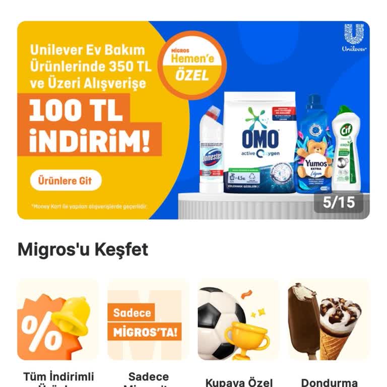 Migros İndirimimi Ödemiyor. Kampanyalar Hikaye