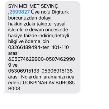 Digiturk İptal Edilmesine Rağmen Takip Başlatmış