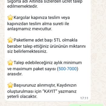 İŞKUR Paketleme Kimlik Bilgilerimi Güvence Altına Alıyorum