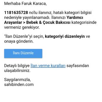 Sahibinden.com İlan Verme