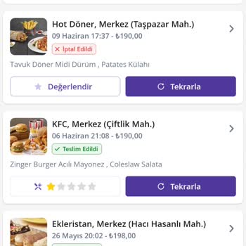 KFC Yanıltıcı Sipariş İptali Ve İade Sorunu