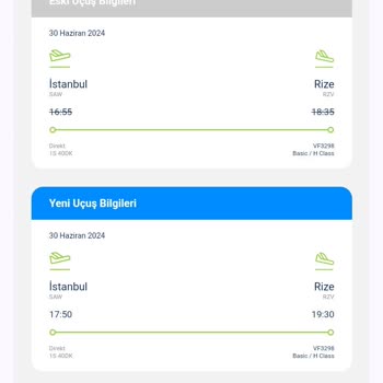 Anadolu Jet Uçak Rötar Yaptı