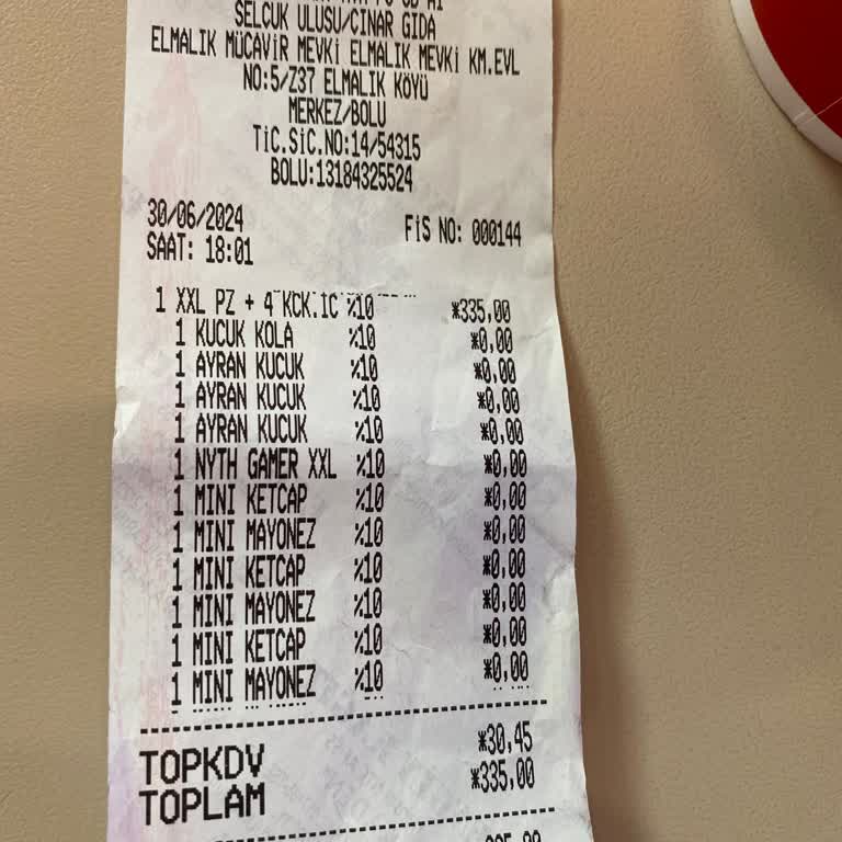 Sbarro Pizza Ayran SKT Sorunu