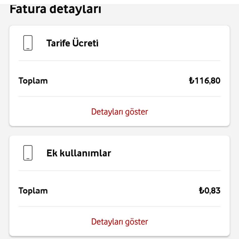 Vodafone Kafasına Göre Zam Yaptı.