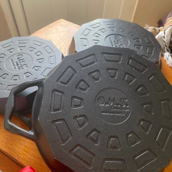 Oms Collection Oms Marka Döküm Tava Da Kavlama Ve Soyulma