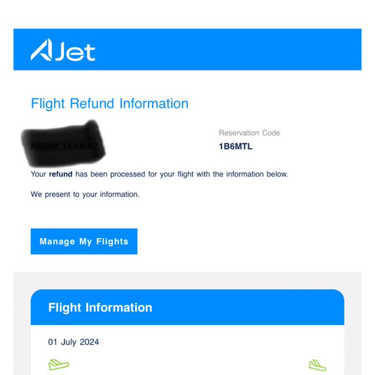 Ajet'in Uçuş İptali Ve Yetersiz Hizmeti Mağduriyet Yarattı