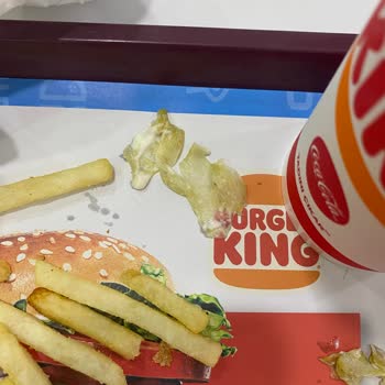 Burger King'ten Çürük Marul