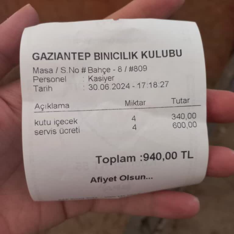 Gaziantep Binicilik Kulübü Cafe Şubesinde Keyfi Ücret...