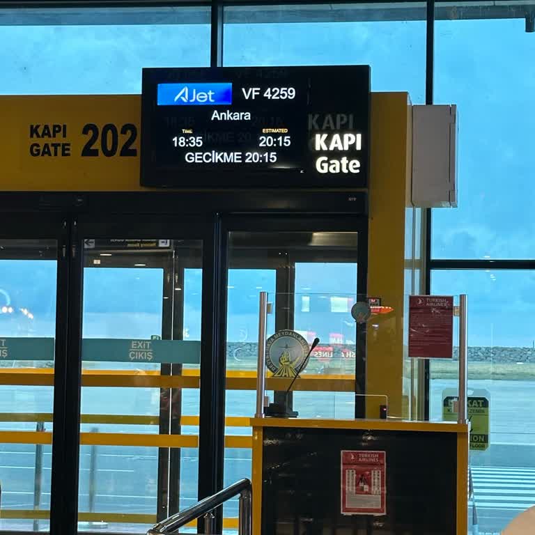 AJet (Anadolu Jet) Uçuş Ertelemesi Mağduriyeti: Tren Yolculuğumu Kaçırdım!