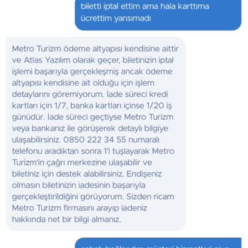 Obilet Para İadesi Yapmıyor
