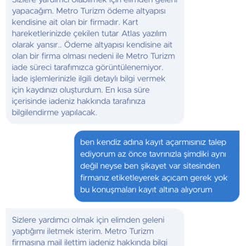 Obilet Para İadesi Yapmıyor