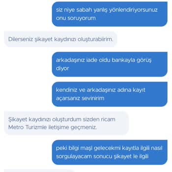 Obilet Para İadesi Yapmıyor