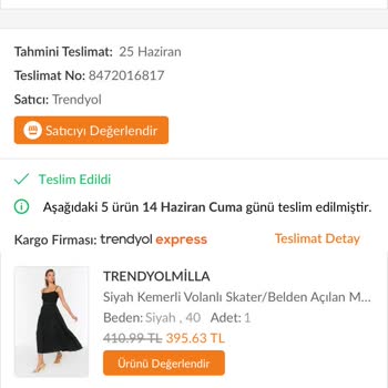 Trendyolmilla İadem Hakkımı Kısıtladı! Bayram'ı İade Süremden Düşmedi!