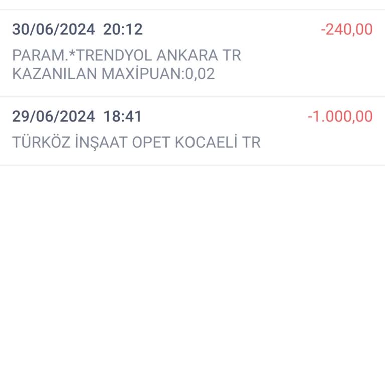 Trendyol Yemek Sipariş İptal Oldu Ancak Kredi Kartımdan Para Çekildi