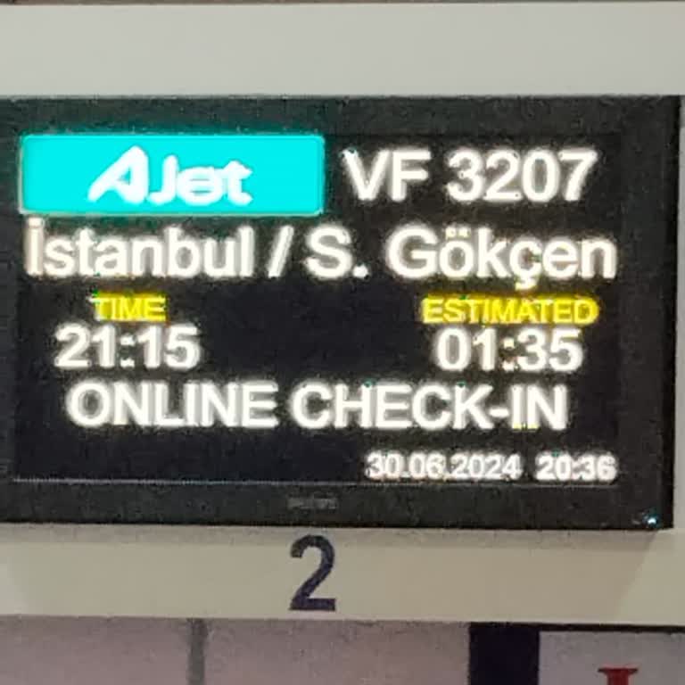 Ajet Uçuş Firması Tam Bir Pişmanlık