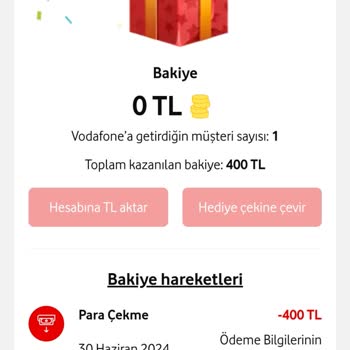 Vodafone İlgilenin Hemen Lütfen Rica Ediyorum