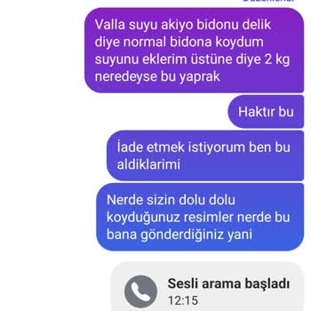 Yasmin Doğal (ege_salamur_) Instagram'dan Alışverişte İade Edemiyorum