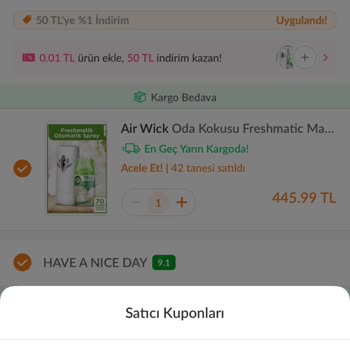 Trendyol Uygulanamayan İndirim Kuponları