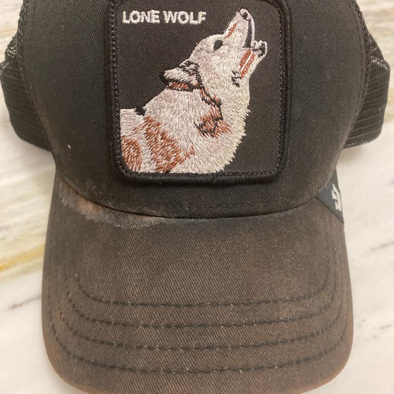 Orj. Goorin Bros Siyah Şapka Renk Solma Sneaker Loops