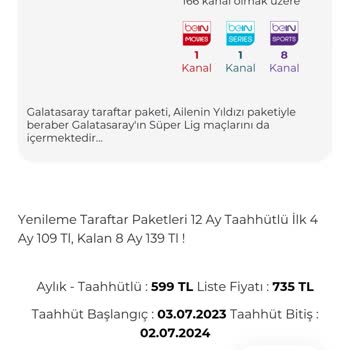 Digiturk'ün Farklı Fiyat Sunması