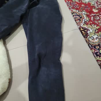 Mavi Pantolon Renk Atması