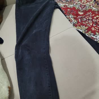 Mavi Pantolon Renk Atması