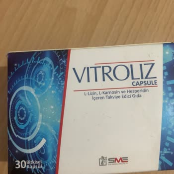 SME İlaç Vitroliz Capsule Göz Vitamin Kapsül Sorunu