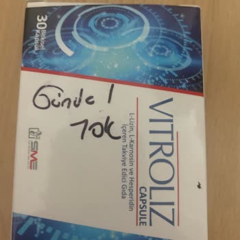 SME İlaç Vitroliz Capsule Göz Vitamin Kapsül Sorunu