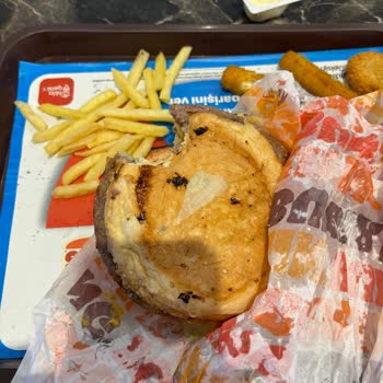 Burger King King Beef Menüde Küf Şoku