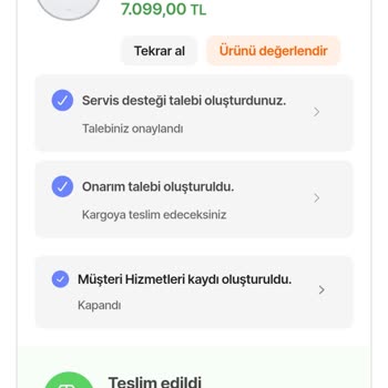 Hepsiburada 1 Sene Dolmadan 2 Defa Bozulan Xiaomi Robot Süpürge