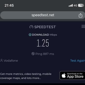 Vodafone Mobil İnternet Hızı Çok Kötü