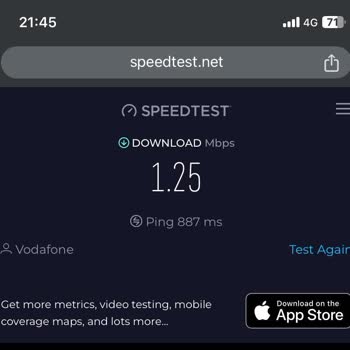 Vodafone Mobil İnternet Hızı Çok Kötü