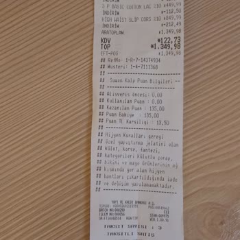 Suwen Mağazada Fiş Kes Vazgeç Paranı Geri İade Etmiyor...