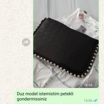 Canta_hanzade (Instagram) Yanlış Ürün Gönderimi Ve Kargo Ücreti Sorunu
