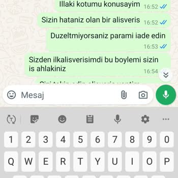 Canta_hanzade (Instagram) Yanlış Ürün Gönderimi Ve Kargo Ücreti Sorunu