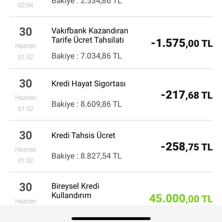 VakıfBank Kazandıran Tarife Ücreti