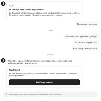 Gardrops Premiumdan Aldığım Ürünleri İade Edemiyorum.