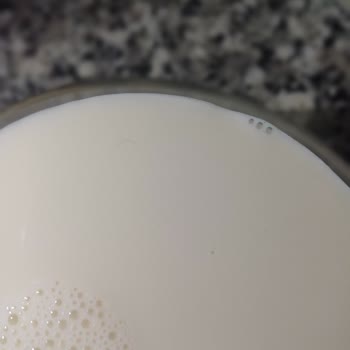 A101 Birşah Sütte Kıl Siyah Parçacıklar!