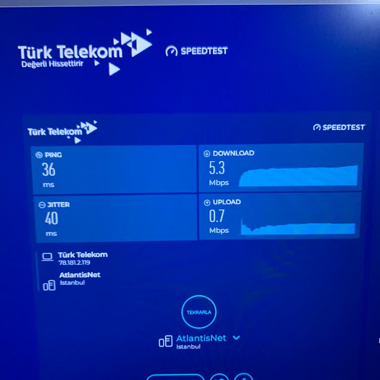 Türk Telekom İnternet Çekim Problemi