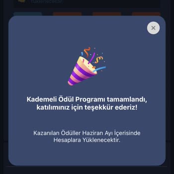 Bitexen Kademeli Ödül Programından Kazandığım Ödülü Yüklemedi