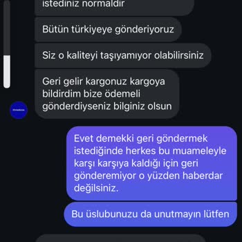 ThreeBros Akaretler Kalitesiz Ürün Ve Üslup Problemi