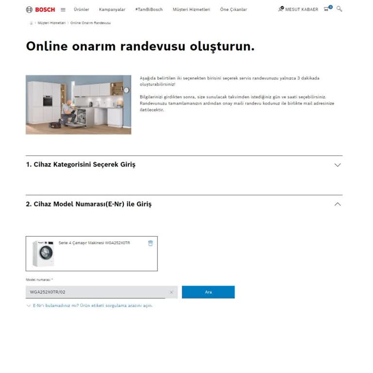 Bosch İnternet Sitesi Çalışmıyor