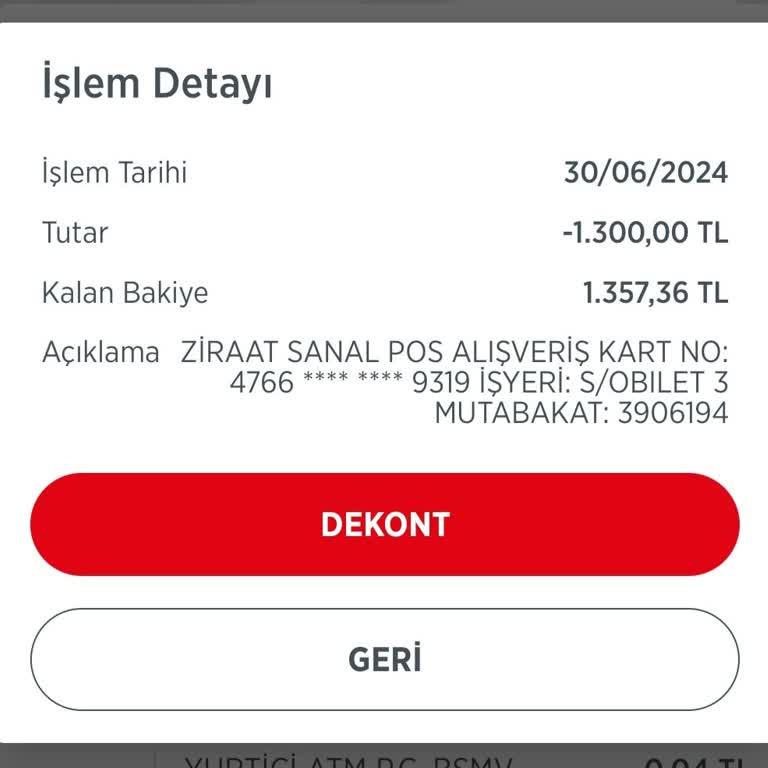 Obilet Ücret Geri İade