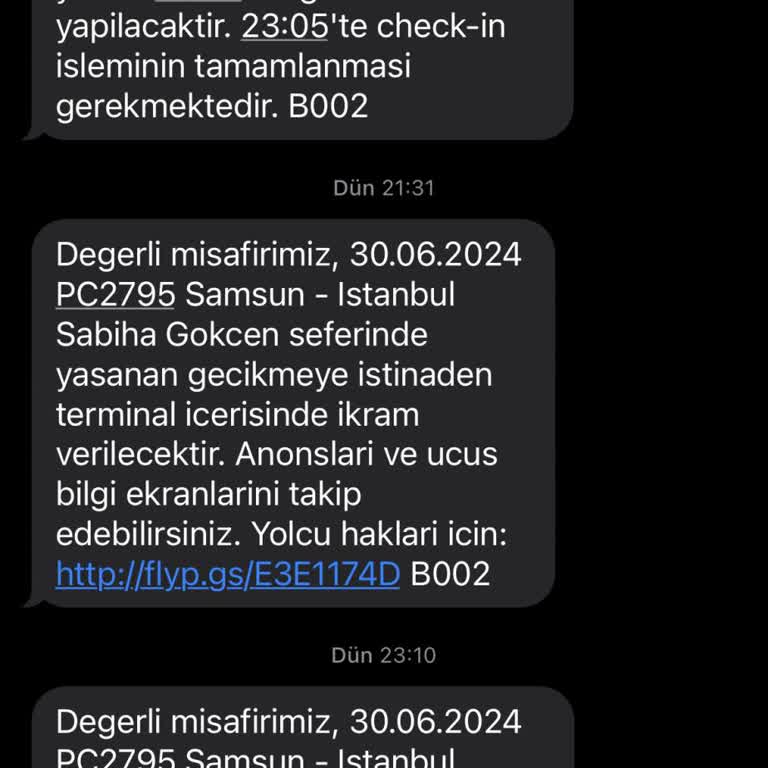 Pegasus Uçağı Sürekli Rötar Sorunu