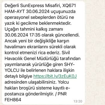 Sunexpress'in Yarattığı Mağduriyet